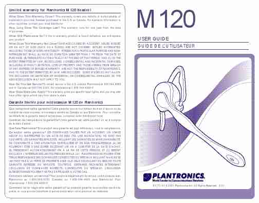 Plantronics Headphones M120-page_pdf